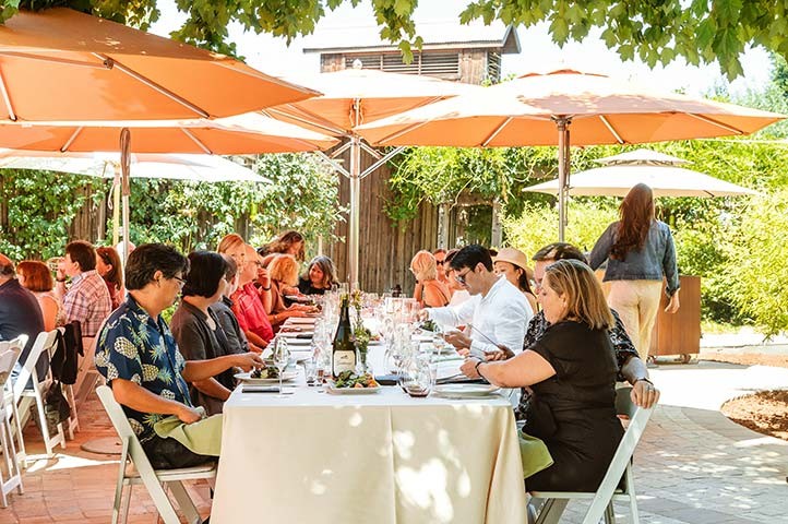 people at bubbles and brunch